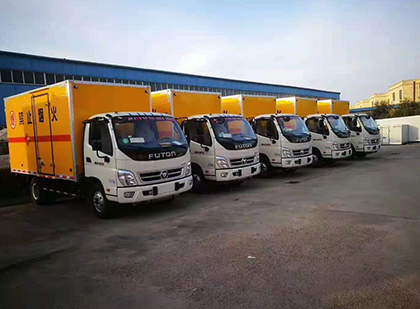 彬县爆破器材运输车